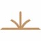 Ekena Millwork Richland Timber Gable Bracket, Western Red Cedar, 72"W x 33"H x 3 1/2"D x 3 1/2"F, 11/12 Pitch GBW072X33X0404RIC00SWR - alternate 1